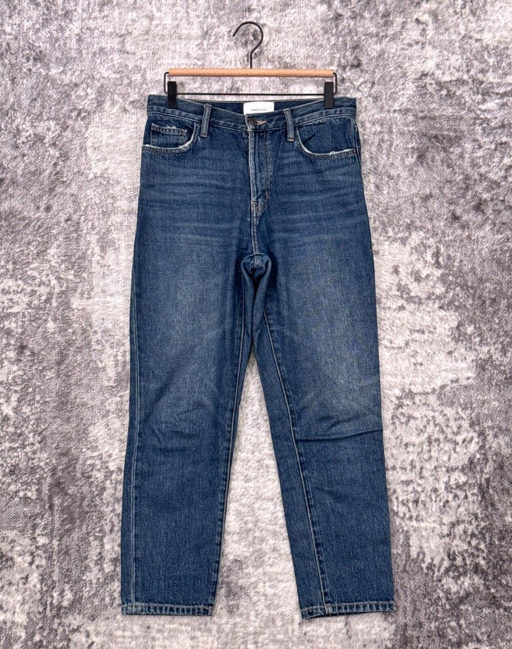Current Elliott Jeans 27 Womens The Vintage Crop Fit Medium Wash Denim